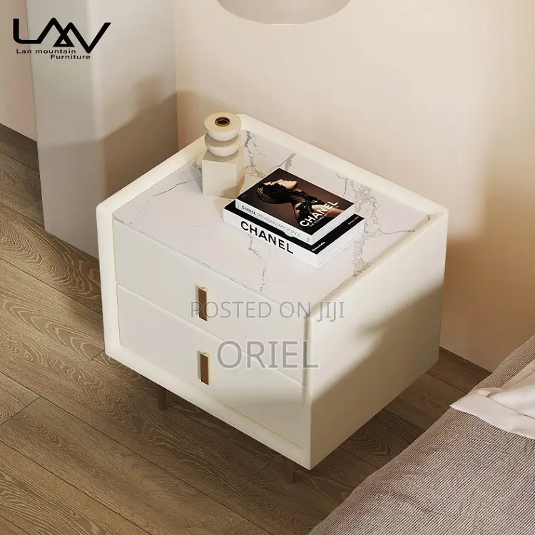 Home /Office Cabinet : Luxury Home 2-Drawer Nightstand Cabinet
