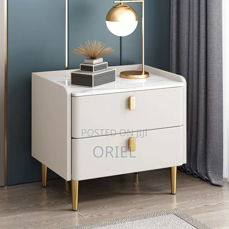 Home /Office Cabinet : Luxury Home 2-Drawer Nightstand Cabinet