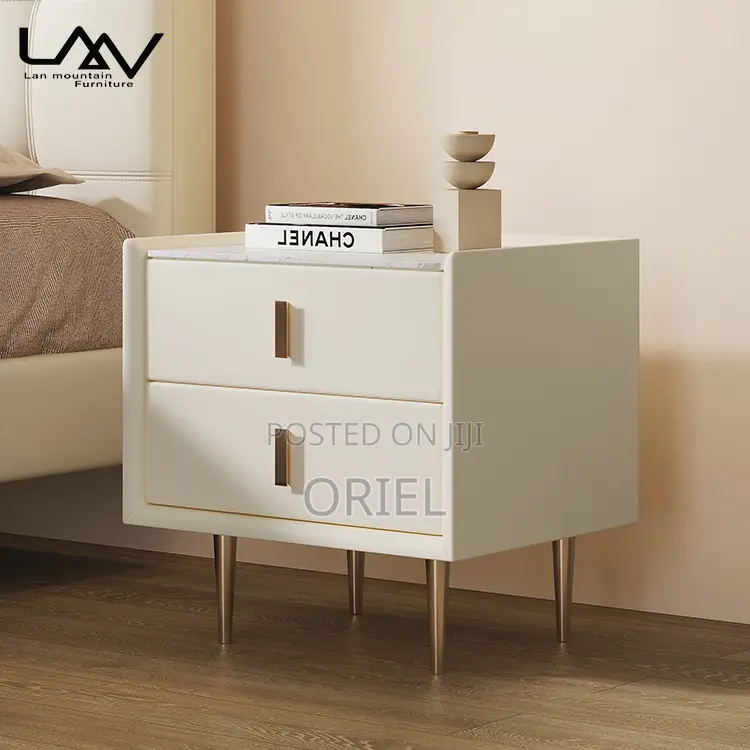 Home /Office Cabinet : Luxury Home 2-Drawer Nightstand Cabinet