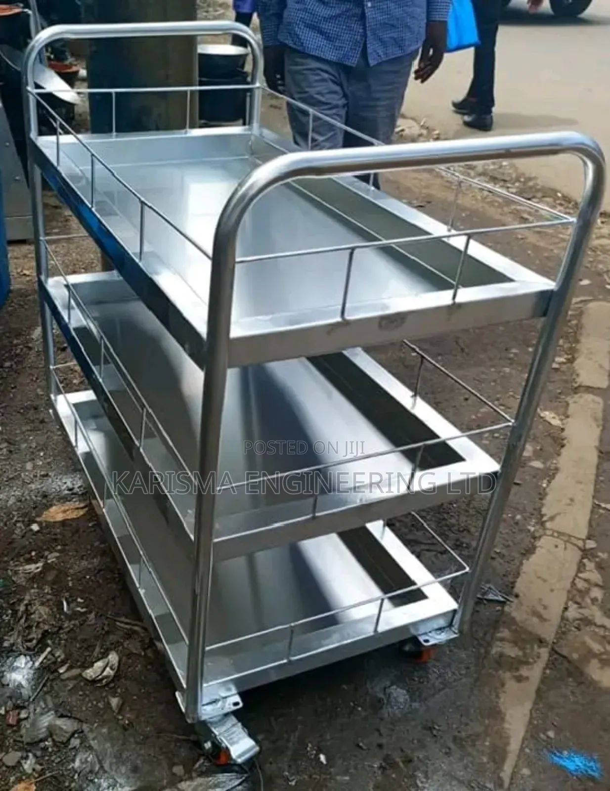 Commercial Stainless Steel Trolley