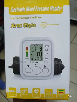 Arm Electronic Blood Pressure Monitor