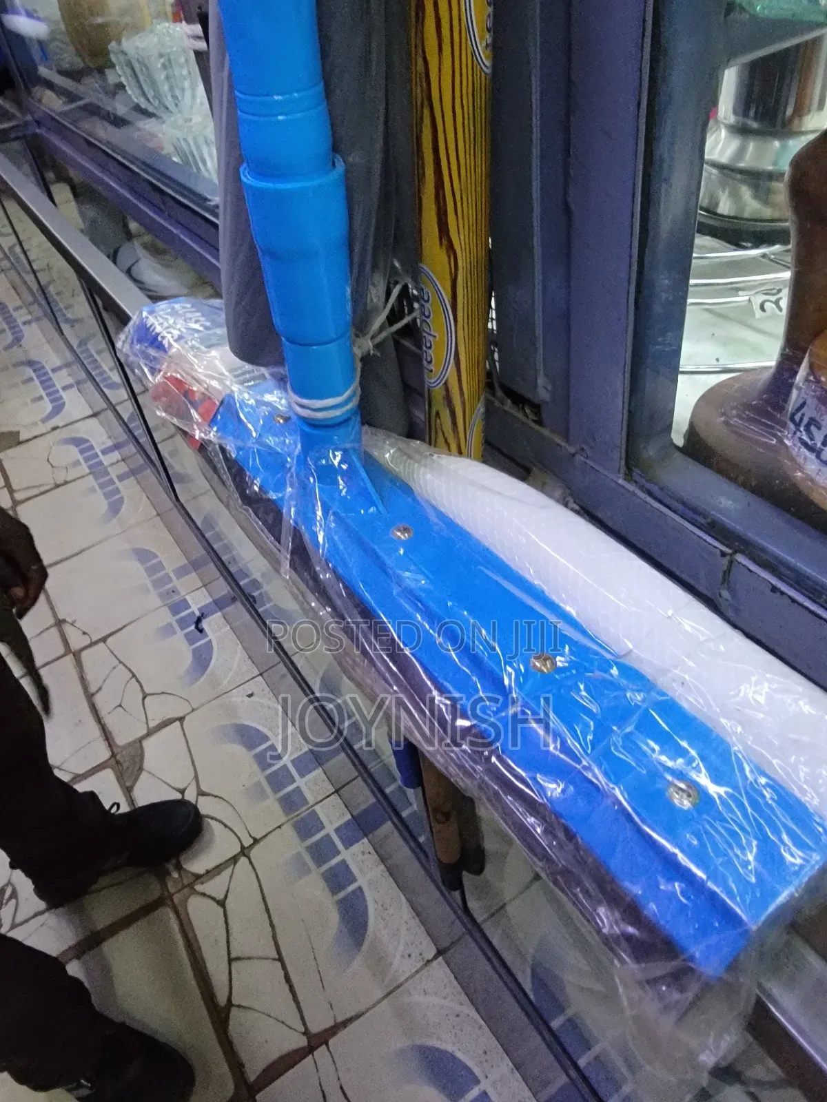 Window Squeegee With Long Handle