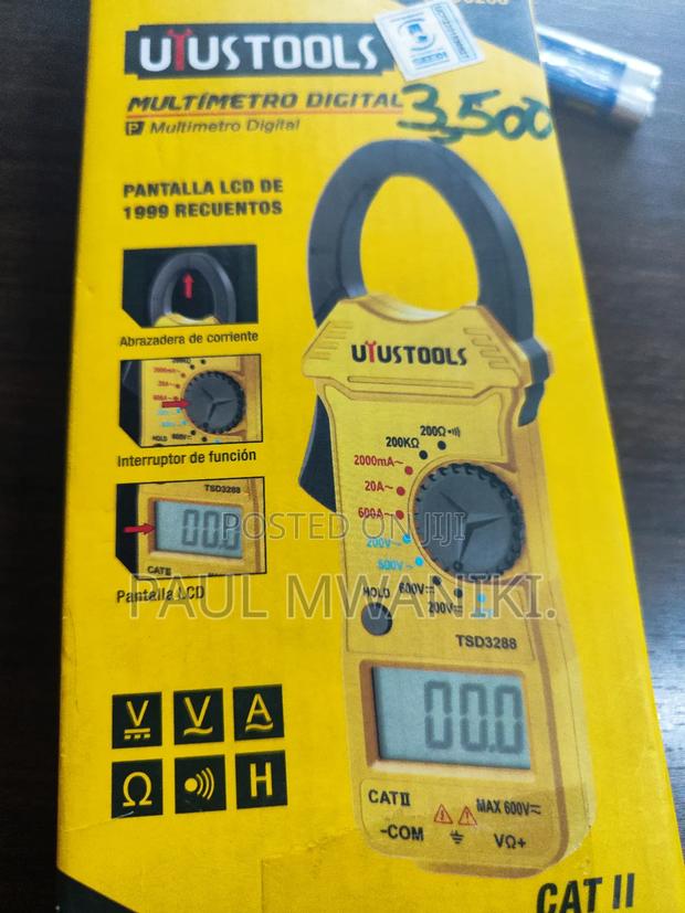 Uyustools Tsd3288 Digital Clamp Multimeter. - thumbnail 2