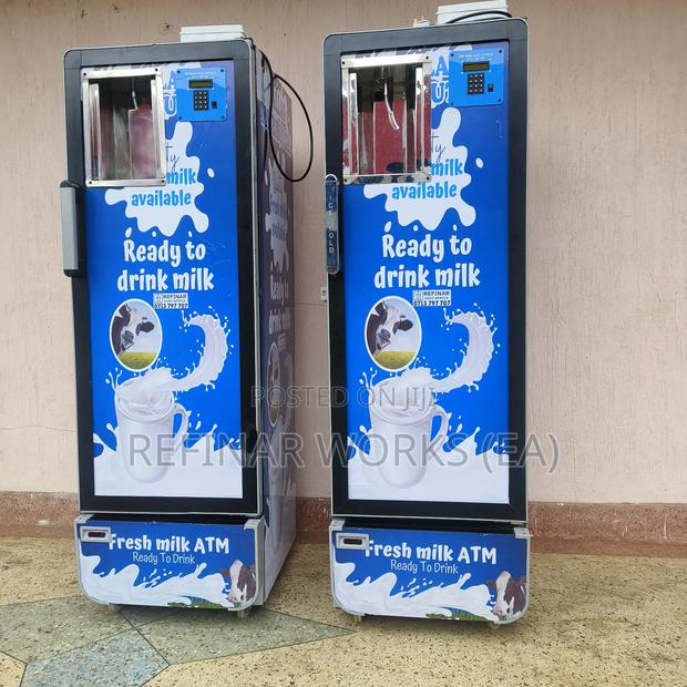 Milk Vending Machine for Business – Stainless Steel Milk Atm
