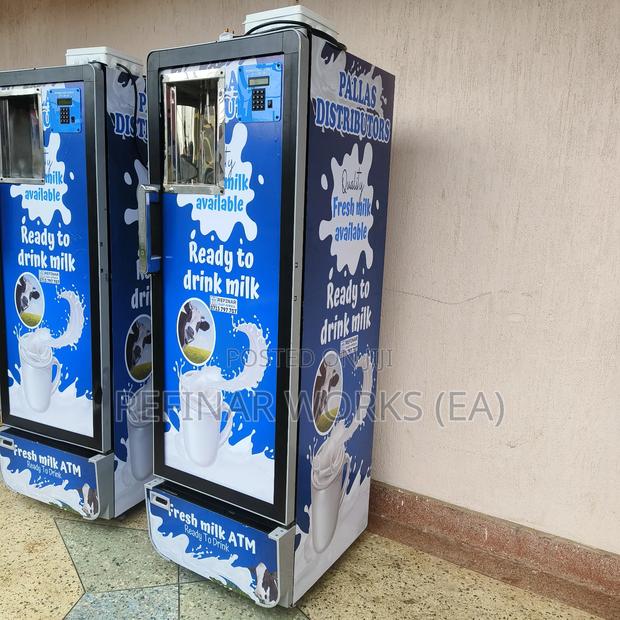 Milk Vending Machine for Business – Stainless Steel Milk Atm - thumbnail 4
