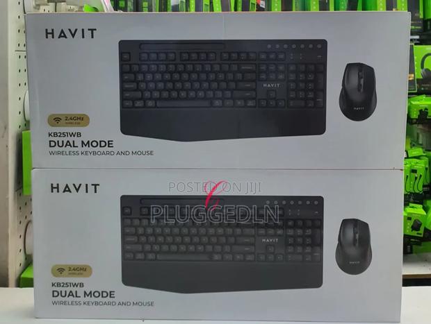 Havit Dual Mode Wireless Keyboard and Mouse Combo - main view