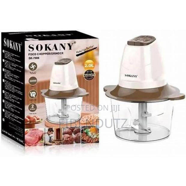 Sokany Chopper/2liters Food Chopper Grinder