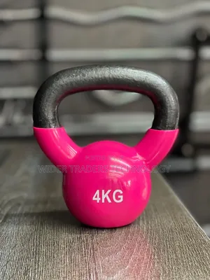 Vinyl-Coated Kettlebell Available Weights: 2kg, 6kg, 8kg,