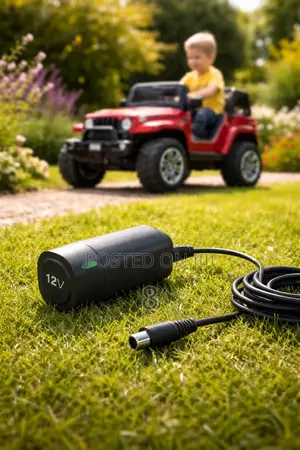 12v Charger Adapter for Kids Electric Motorbike Ride-on Toys
