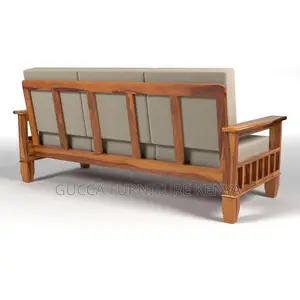 5-Seater Cushioned Office Reception Sofa Set