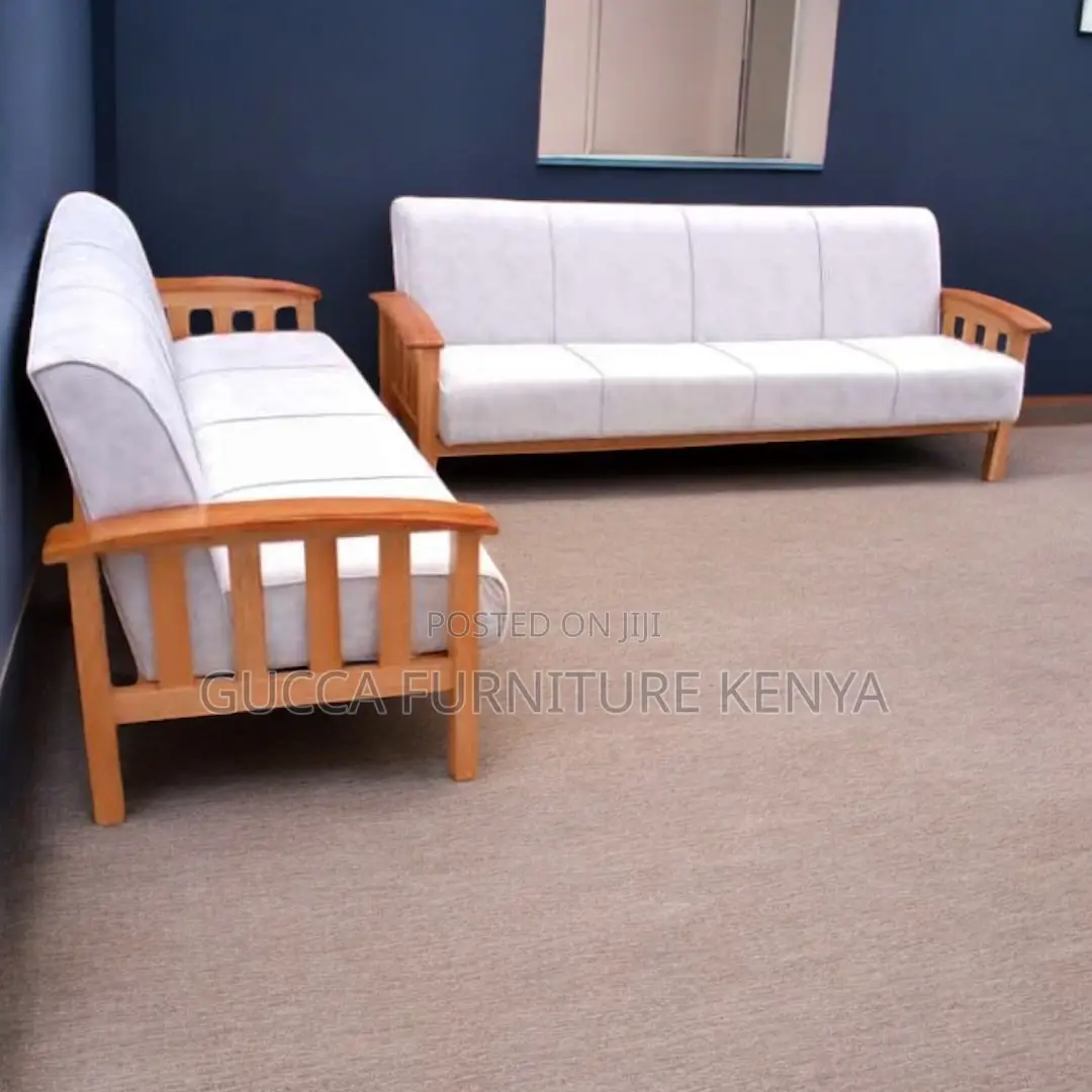 5-Seater Cushioned Office Reception Sofa Set