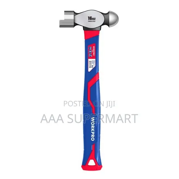 Wp241030 675g(24oz) Ball Pein Hammer With Fiberglass Handle Workpro