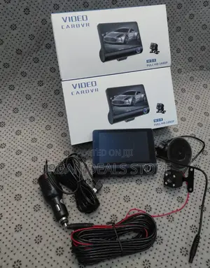Full Hd 1080p 3‐Lens Car DVR Dash Camera