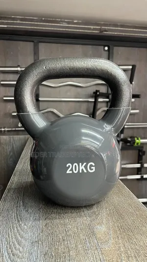 Vinyl-Coated Kettlebells: Available Weights 16kg, 20kg,