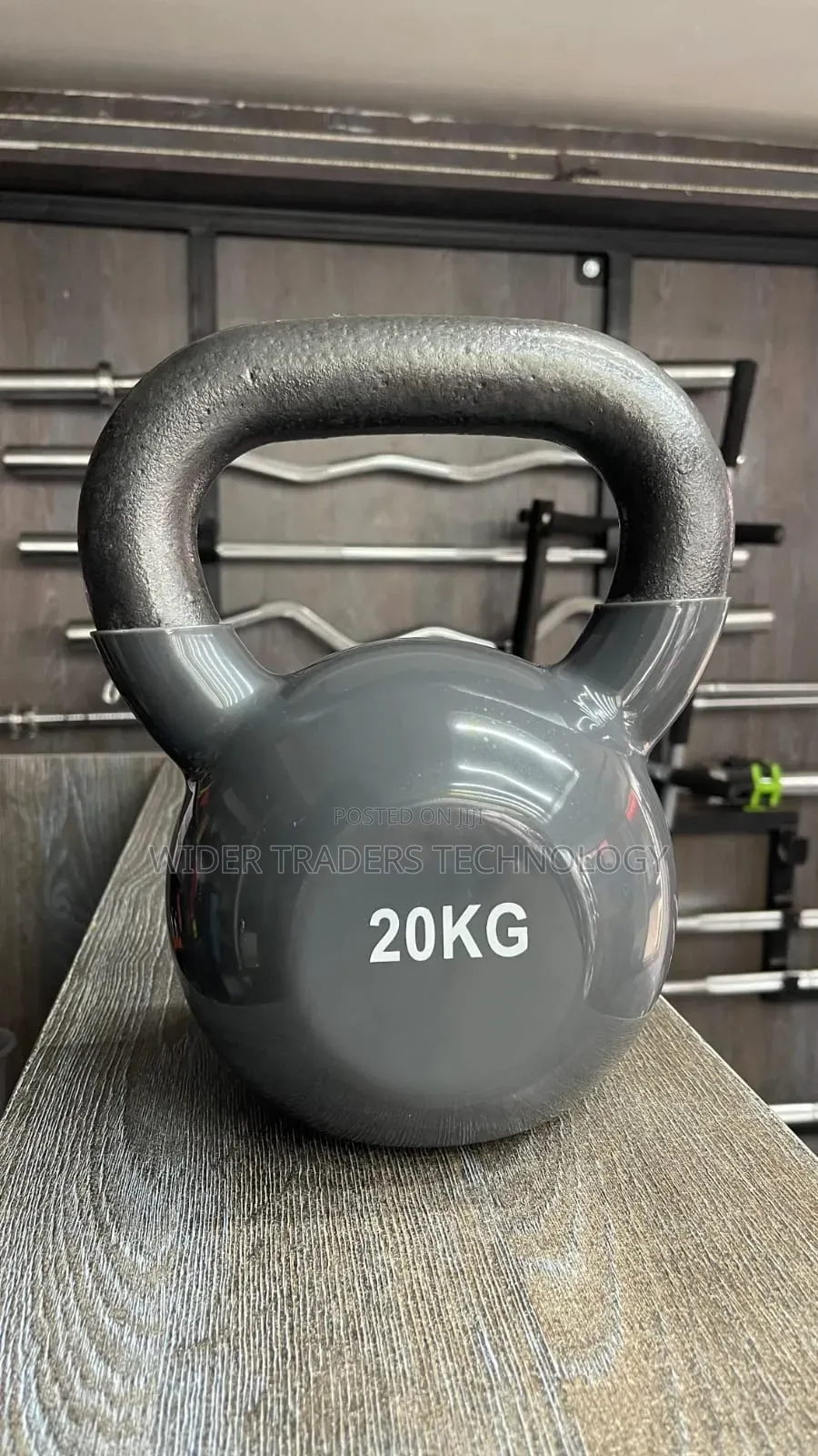 Vinyl-Coated Kettlebells: Available Weights 16kg, 20kg,