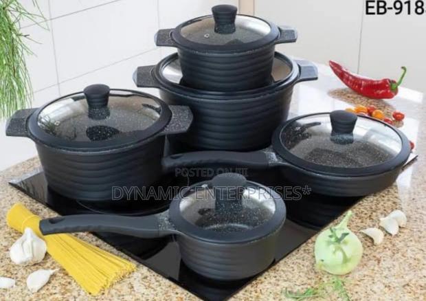 10 Pieces Edenburg Nonstick Cookware Set