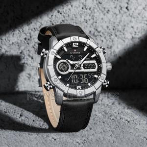 Naviforce Leather Watch for Men