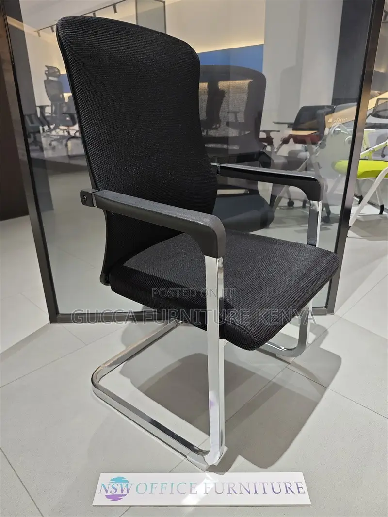 Office Mesh Mid-Back Guest Waiting Chair