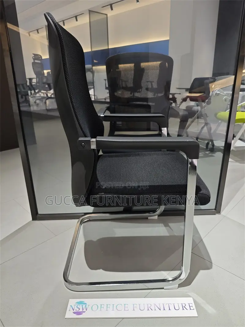 Office Mesh Mid-Back Guest Waiting Chair