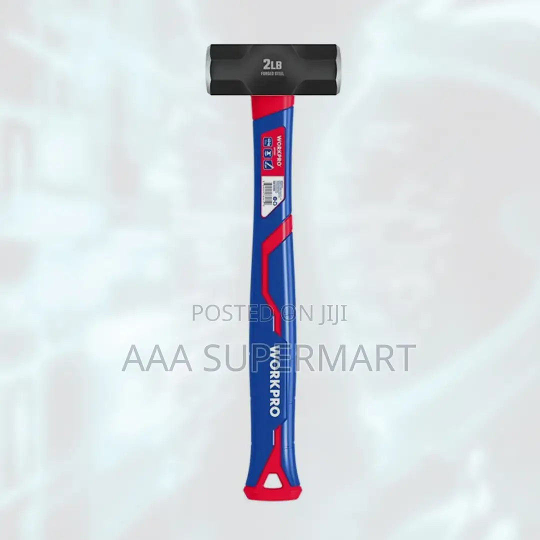 Wp241031 1000g Stone Hammer With Fiberglass Handle