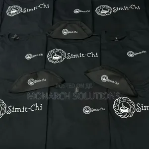 Black Tshirts With White Branding