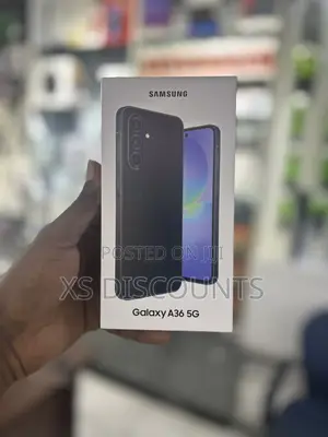 New Samsung Galaxy A36 128 GB Black