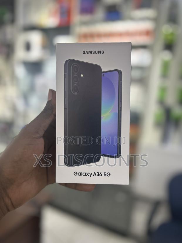 New Samsung Galaxy A36 128 GB Black - thumbnail 2