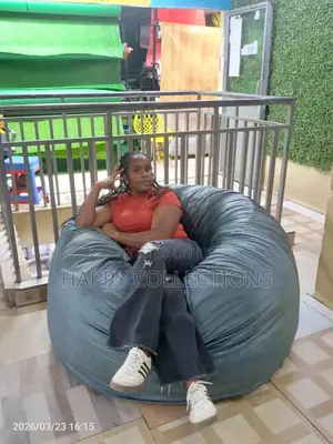 Gray Comfy Beanbags Couch /Seat