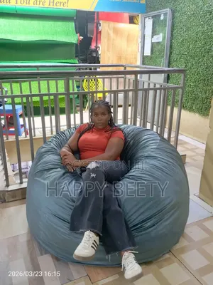 Gray Comfy Beanbags Couch /Seat