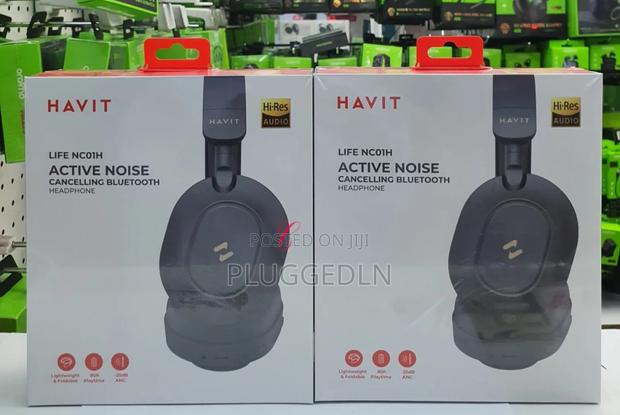 Havit Nc01h Anc 80hrs Playtime* Bluetooth Headphone