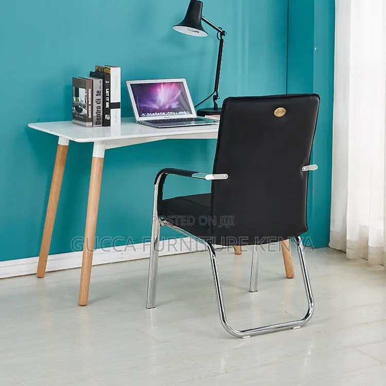 Leather Cushioned Office Conference Chair