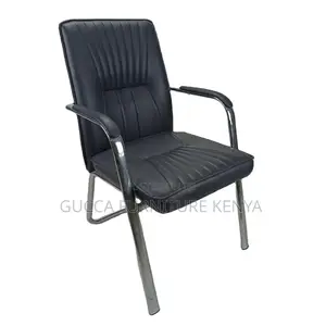 Leather Cushioned Office Conference Chair