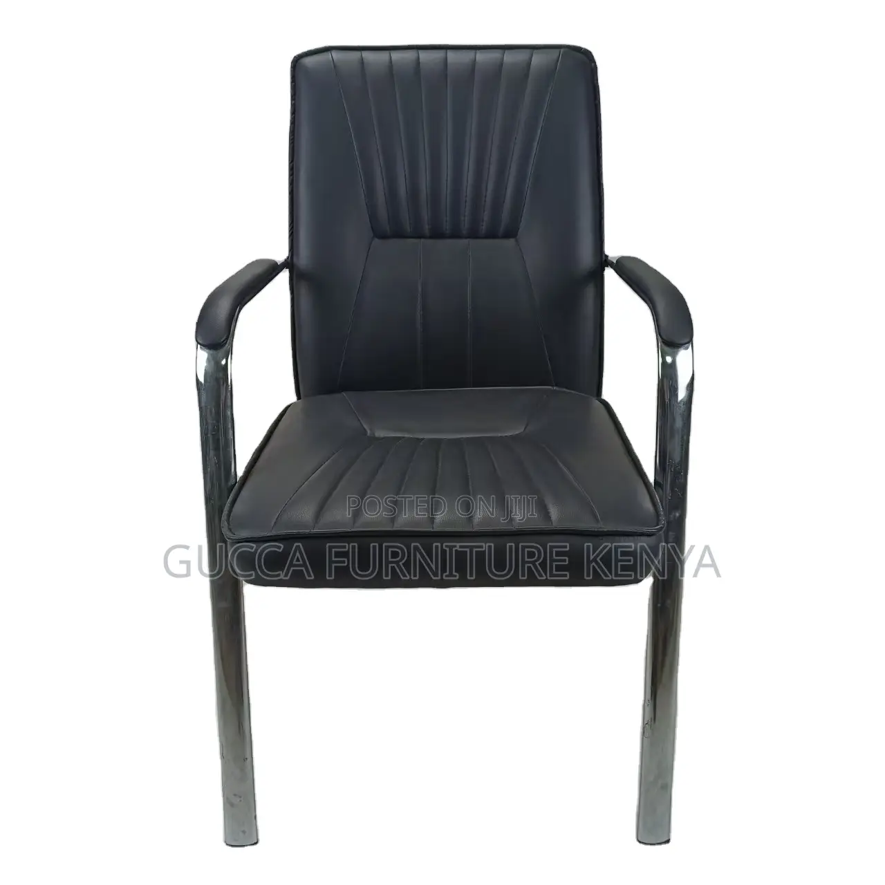 Leather Cushioned Office Conference Chair