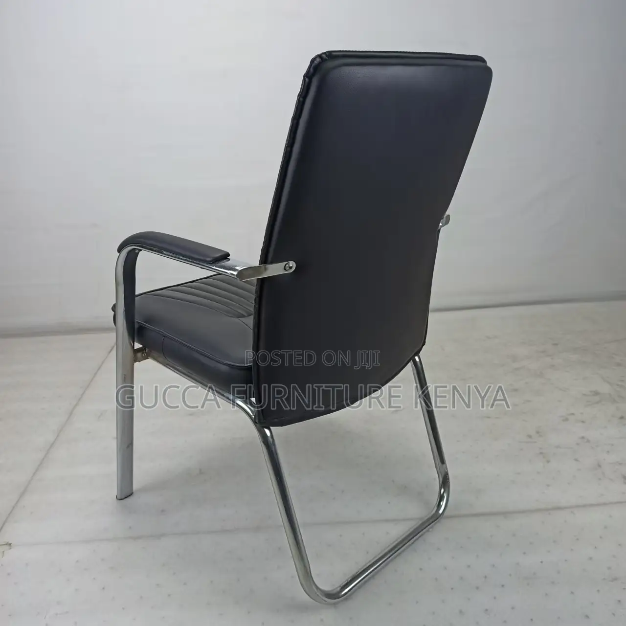 Leather Cushioned Office Conference Chair