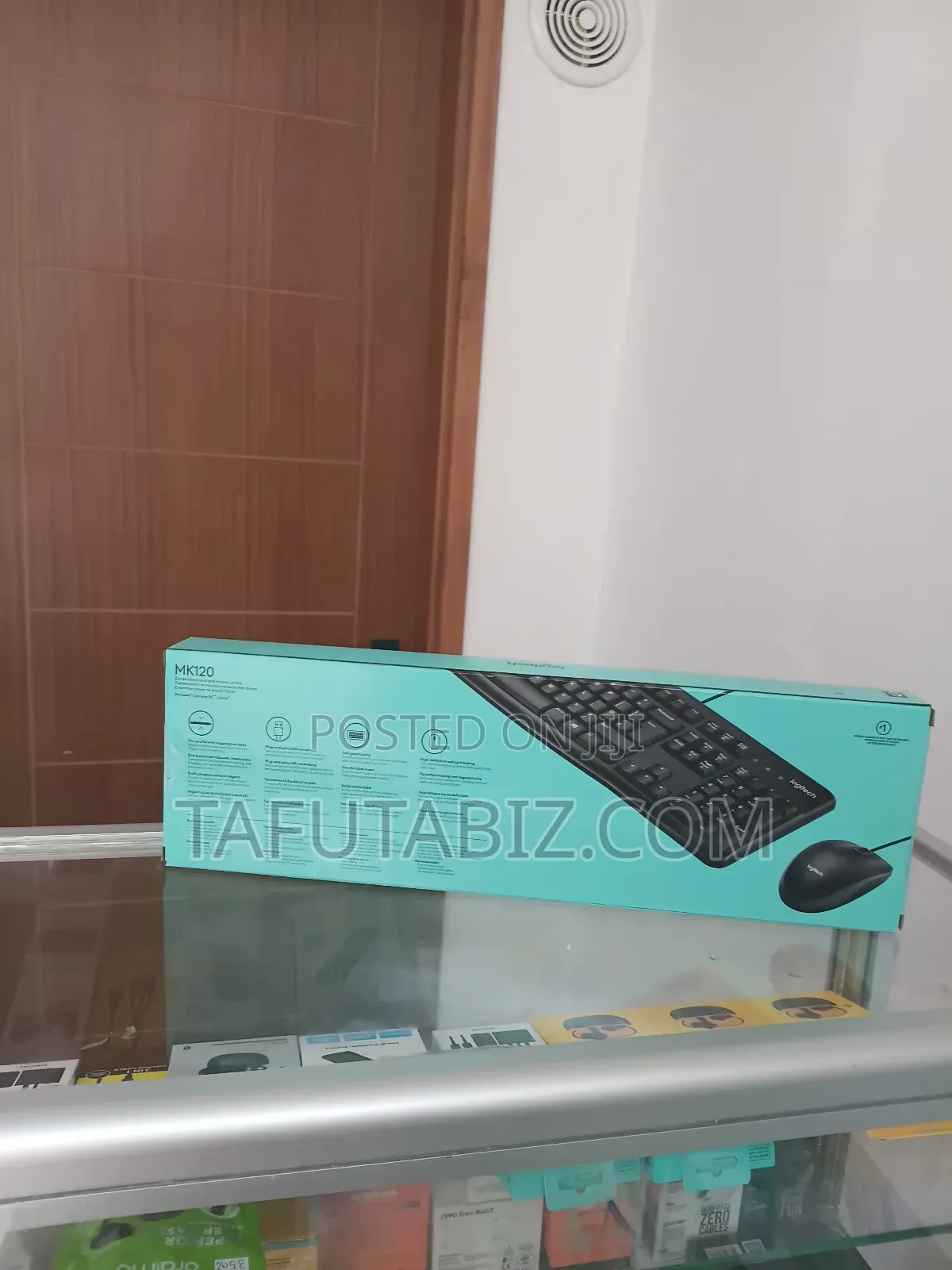 Logitech Wired Keyboard and Mouse Mk120