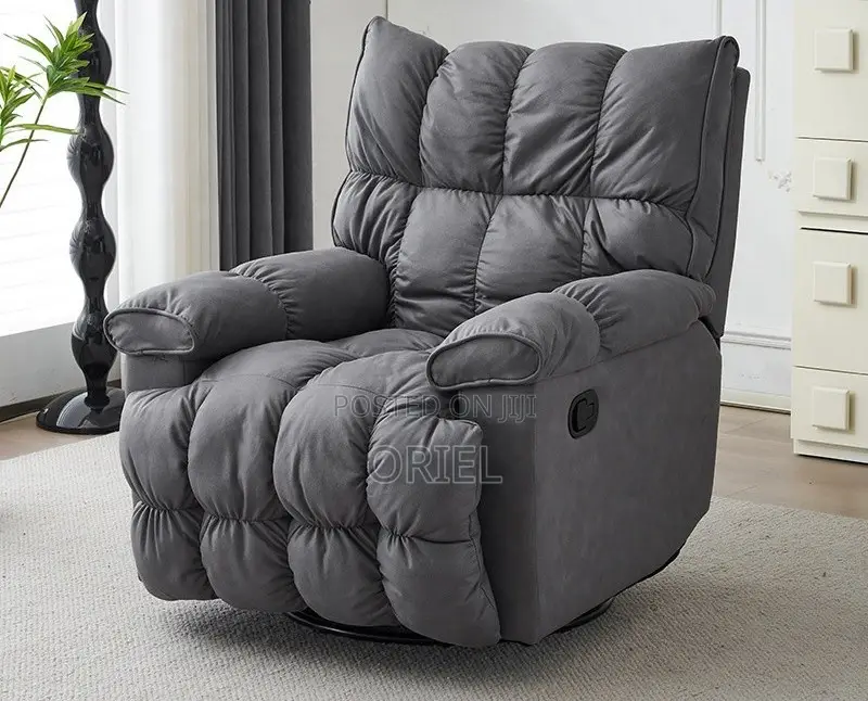 Office Chair : Reclining Executive Office Lounge Luxury Chair