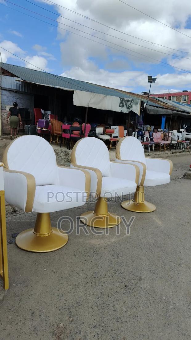 White Gold Salon Seats - thumbnail 2