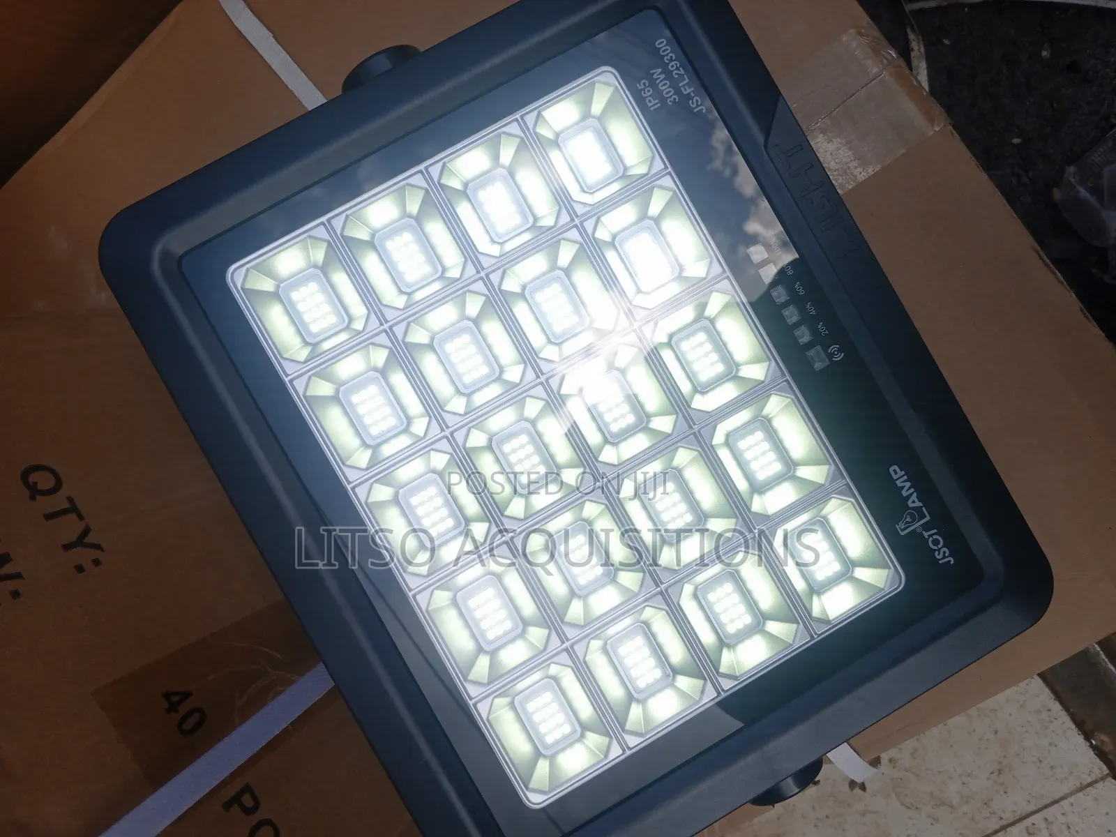 Powerful Solar Flood Light With Remote – Bright Outdoor Security Light