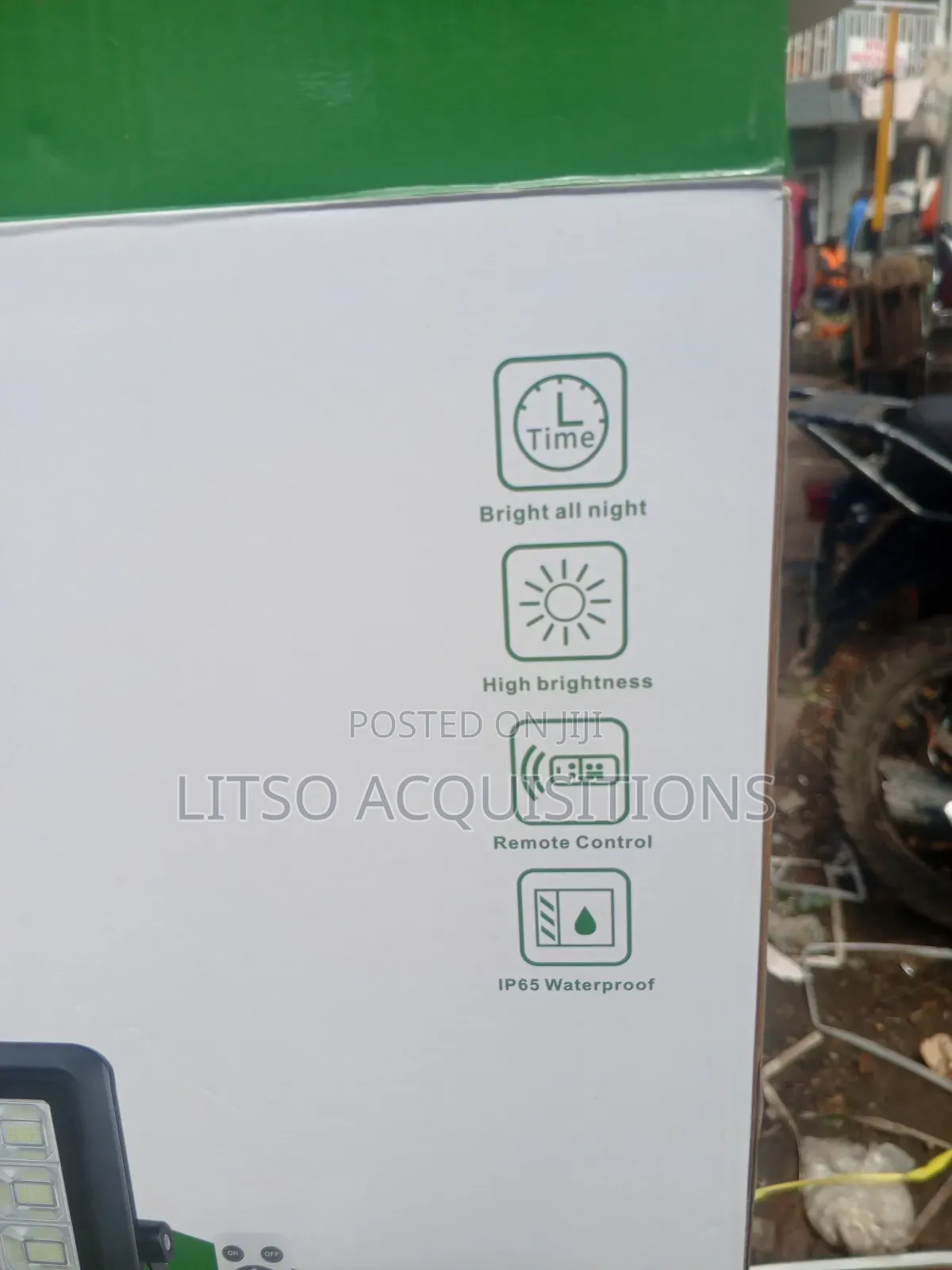 Powerful Solar Flood Light With Remote – Bright Outdoor Security Light