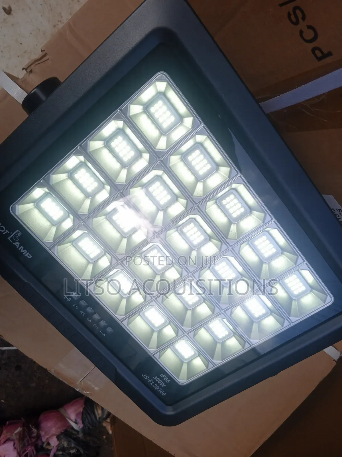 Powerful Solar Flood Light With Remote – Bright Outdoor Security Light