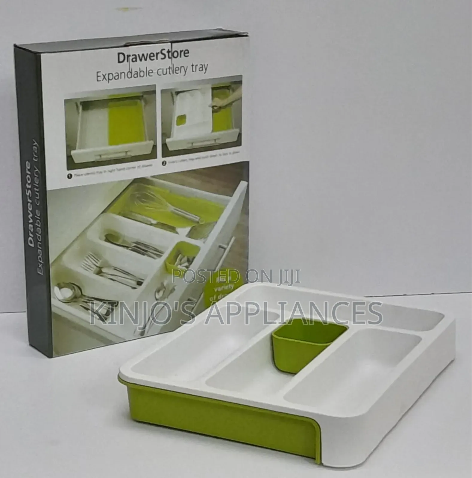Multipurpose Plastic Cutlery Drawer Organizer