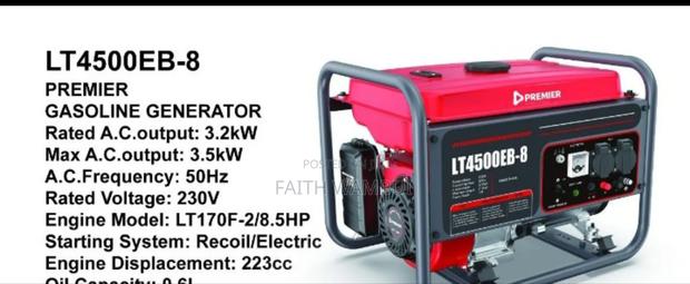 3.2kw Original Premier Gasoline Generator/Gasoline Generator Premier