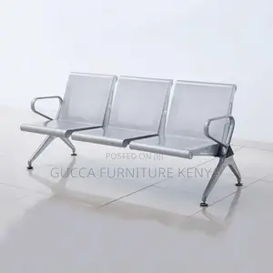 3-Link Heavy Duty Full Steel Reception Bench