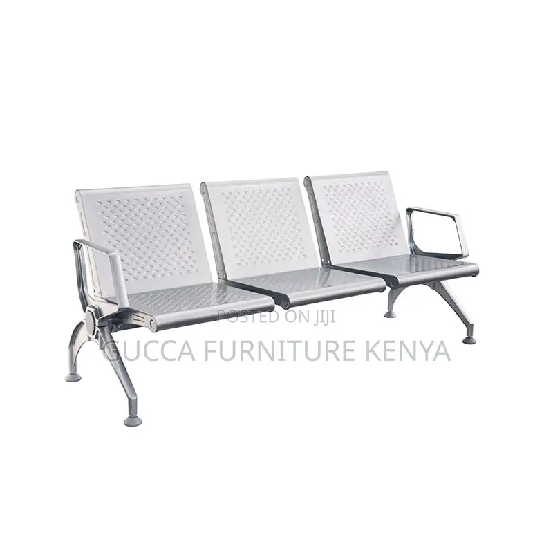 3-Link Heavy Duty Full Steel Reception Bench