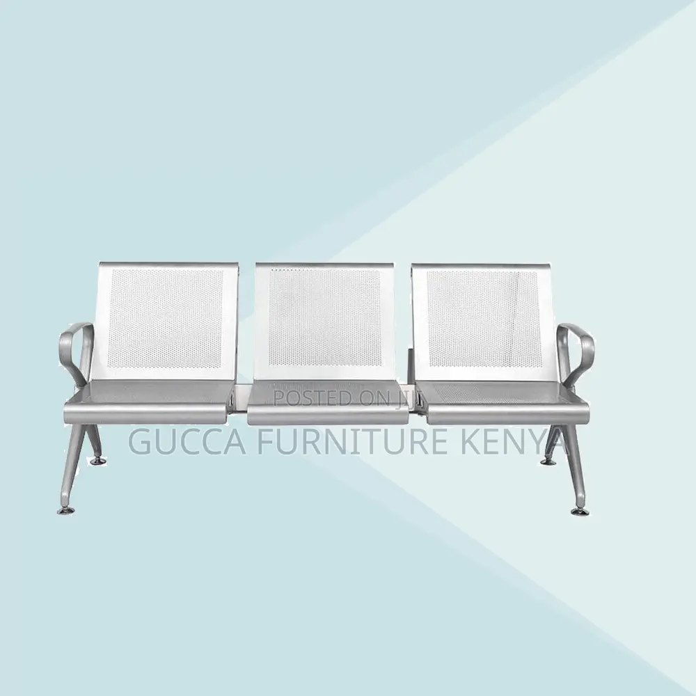 3-Link Heavy Duty Full Steel Reception Bench
