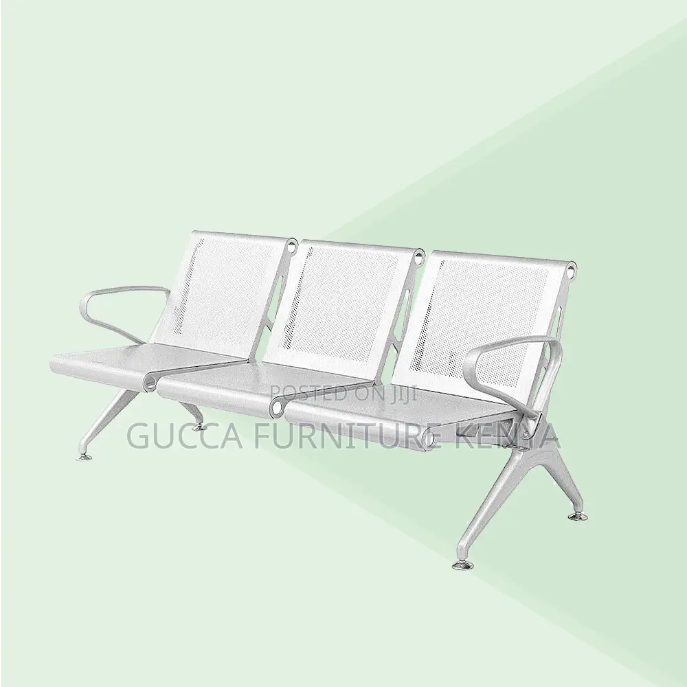 3-Link Heavy Duty Full Steel Reception Bench