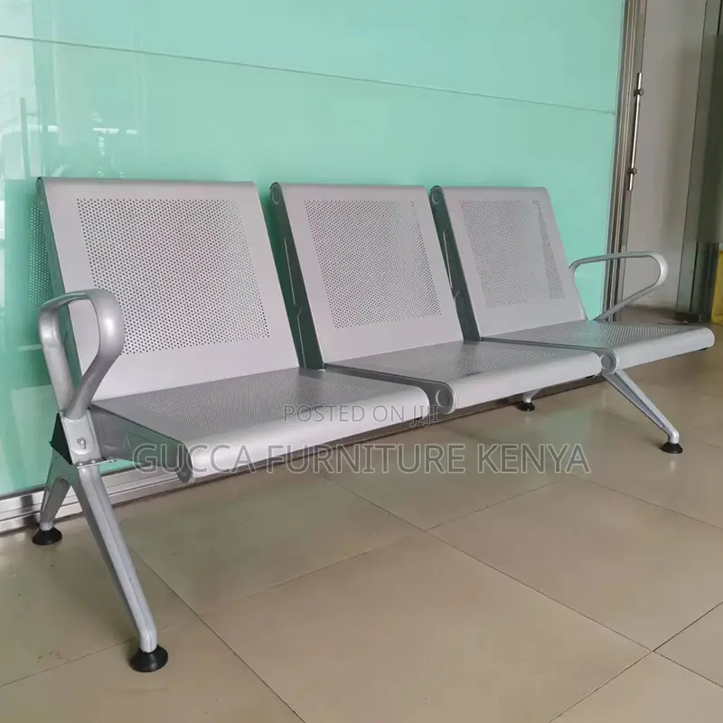 3-Link Heavy Duty Full Steel Reception Bench