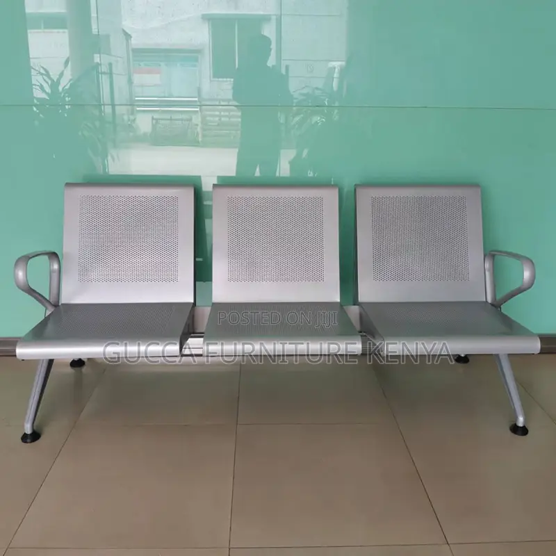 3-Link Heavy Duty Full Steel Reception Bench