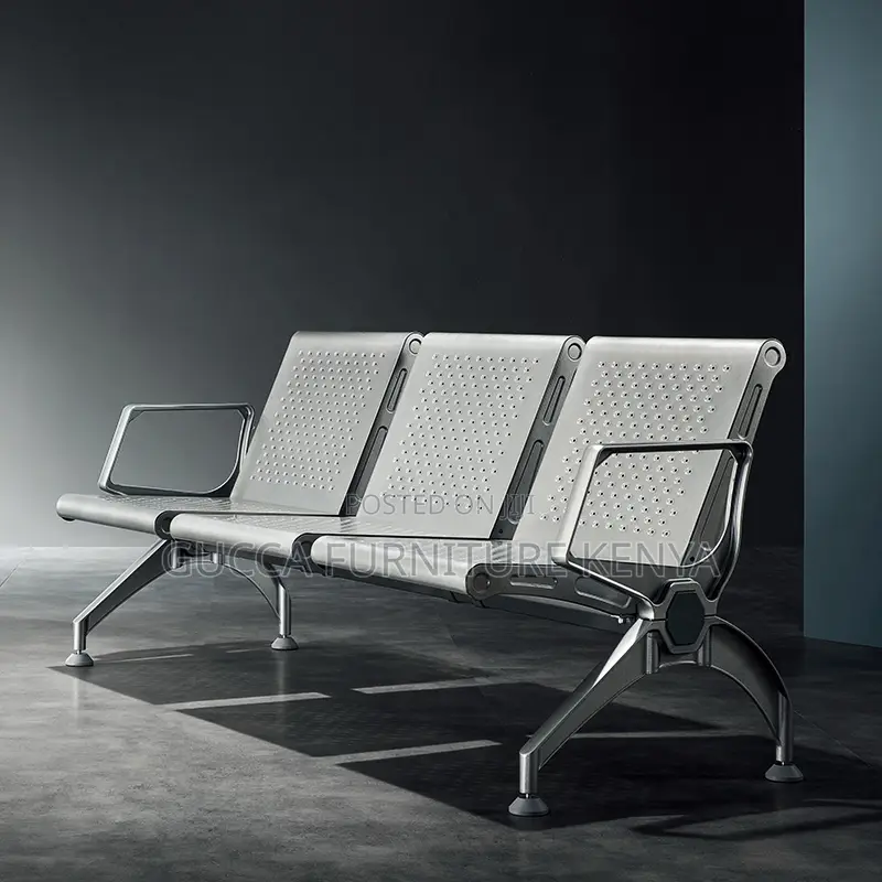 3-Link Heavy Duty Full Steel Reception Bench