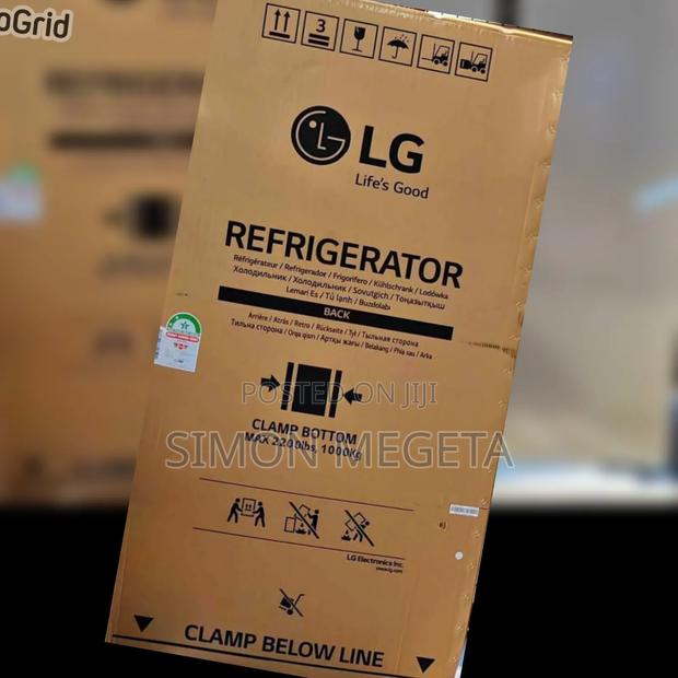 Restocked Lg Side by Side Fridge 519 Litres